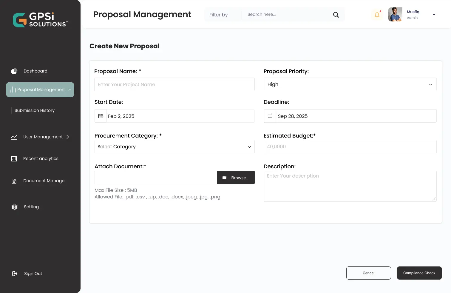 GovPro System